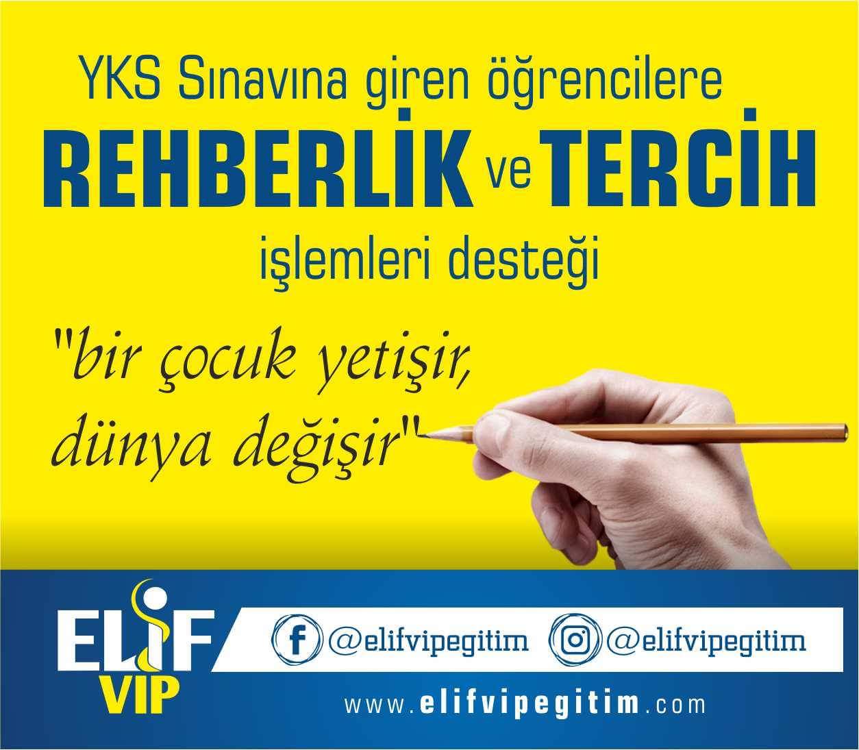 TYT-YKS TERCİH DESTEĞİ İ&Ccedil;İN KURUMUMUZA BEKLİYORUZ